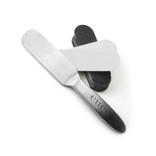 CUCCIO – Lima Stainless Steel Pedicure BLUE (inc. 15 Recargas de cada) (1236)